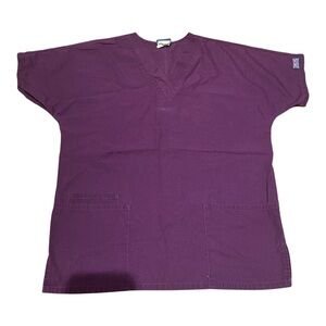 Cherokee Scrub Top Women’s Size XS Purple